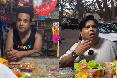 Krushna Abhishek 'SLAPS' Kiku Sharda While Offering Him a Pen, Latter In Shock | Watch
