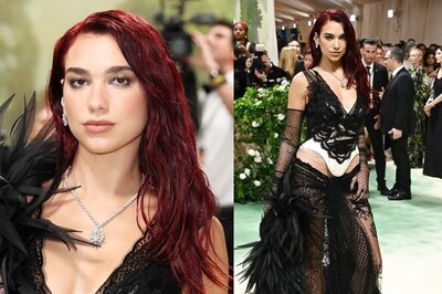 Met Gala 2024: Dua Lipa Looks Fine and Fearless Clad in Feathers and Lace