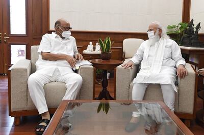 Before Monsoon Session, Sharad Pawar Meets PM Modi for '57 Minutes'