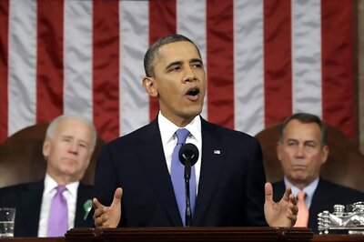 Obama presses for jobs in his first State of the Union address