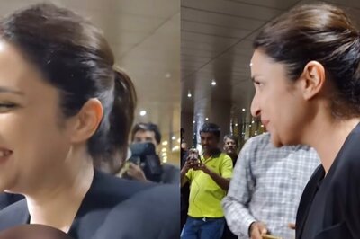 Parineeti Chopra Can't Stop Blushing As Paps As ‘Jiju Kaise Hai’ | Watch Viral Video
