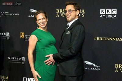 It's a girl for Robert Downey Jr