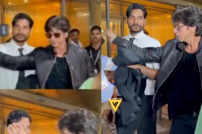 Shah Rukh Khan Gets Brutally Trolled, Called 'Rude' After Jawan Star Pushed A Man's Hand Away