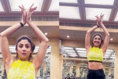 Shilpa Shetty's Monday Workout is All About Jhatka With Tadka, Take a Look