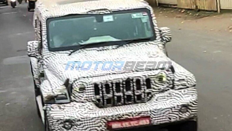 Watch: Mahindra Thar 5-Door Spotted With Sunroof, Full Details Inside