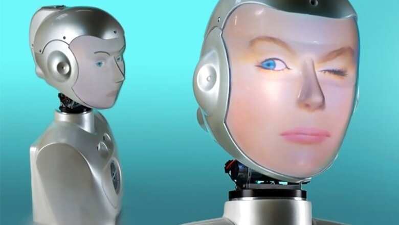 SociBot-Mini: A robot that can wear any face, predict your mood