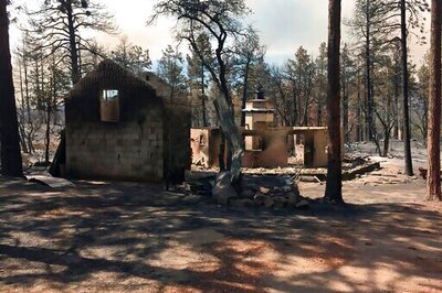 Governor Tours Arizona Fires, Calls For Special Session