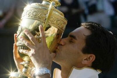 Pics: Federer wins record-breaking 15th Grand Slam title