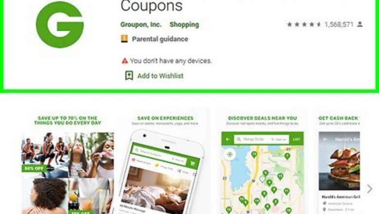 How to Print a Groupon Voucher on Android
