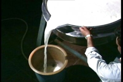 Everything that is white is caustic soda in milk