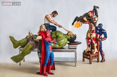 This photographer makes superhero action figures come to life and it is just the coolest