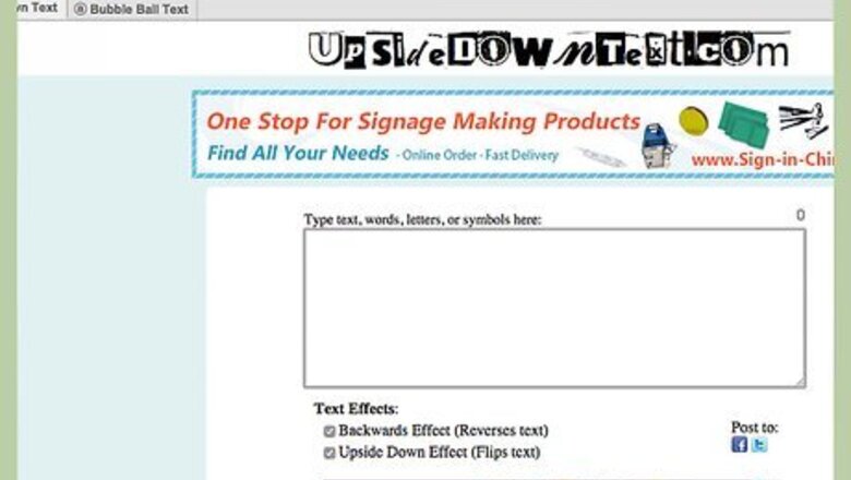 How to Write Upside Down