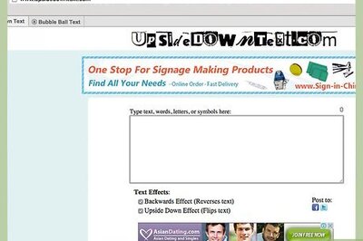 How to Write Upside Down