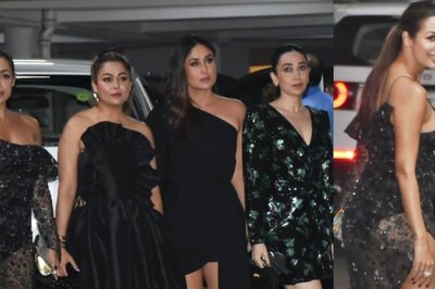 Malaika Arora, Kareena Kapoor, Karisma Kapoor, Amrita Arora Show Us How to Rock Black; Pics Go Viral