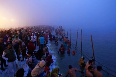 Over a Million Take Holy Dip at Ganga Sagar on Makar Sankranti