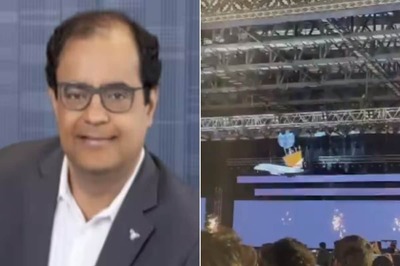 On Cam | Moment When Iron Stage Falls Mid-air During Aerial Show Killing 56-yr-old Indian CEO