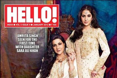 Snapshot: Saif's daughter Sara seen for 1st time