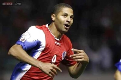 Costa Rica striker Alvaro Saborio out of World Cup with injury