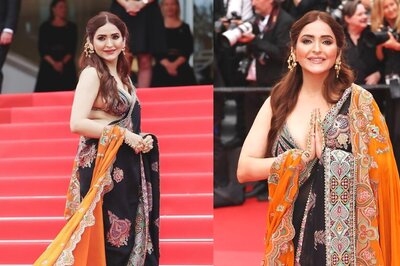 Influencer Sonam Chhabra In Traditional Black Saree Turns Heads At Cannes; See Pics