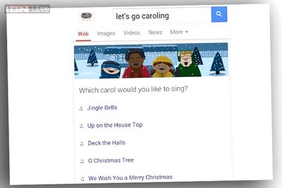 Google's new easter egg turns your phone into a Christmas Carol karaoke machine