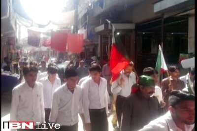 Protest rallies led by JKUF held against Pakistan government in PoK