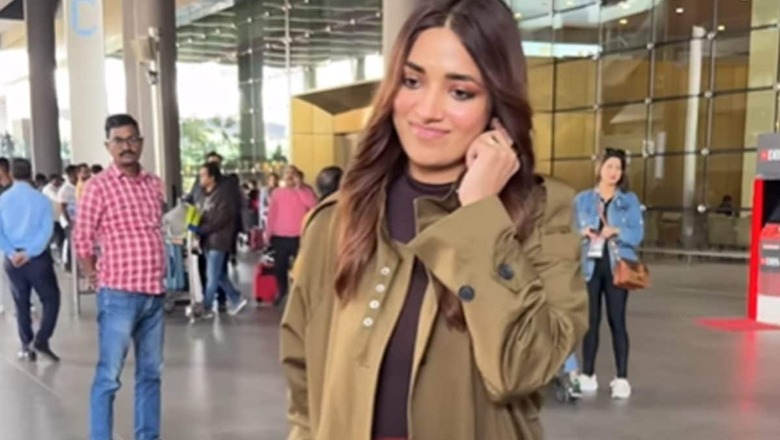 Watch: Jiya Shankar Reacts To Paps Calling Her 'Cutie'