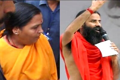 Assembly elections: Uma Bharati meets Ramdev