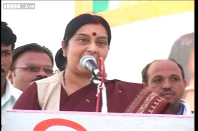 Haryana polls: Sushma Swaraj asks electors to 'Vote without fear'