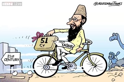 Cartoon of the day: BSP leader Yakub Qureshi who announced Rs 51 crore reward for Paris attackers, booked