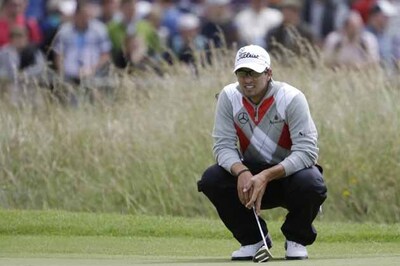 Adam Scott holds 2nd-round lead at Australian Open