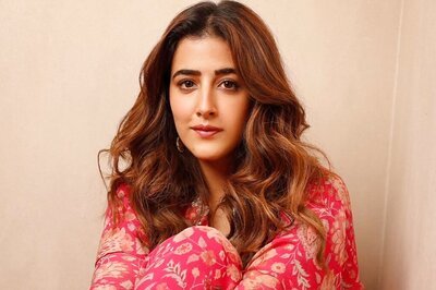 Actress Nupur Sanon Exudes Radiance In Floral Pink Anarkali Dress