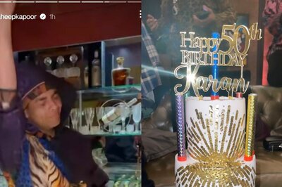 Karan Johar Rings In 50th Birthday Dancing To Badshah's Jugnu, Cuts Glamorous 3-Tier Cake