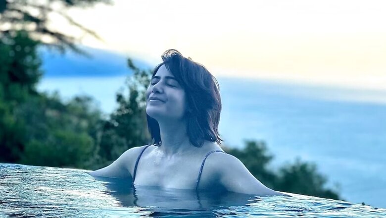 At California's Big Sur, Samantha Ruth Prabhu's Ravishing Pool Avatar