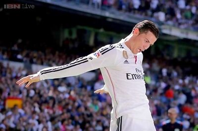 Cristiano Ronaldo scores five as Real Madrid hammer Granada 9-1