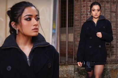 Rashmika Mandanna Brings Out Her Inner Goth In Onitsuka Tiger At Milan Fashion Week 2024
