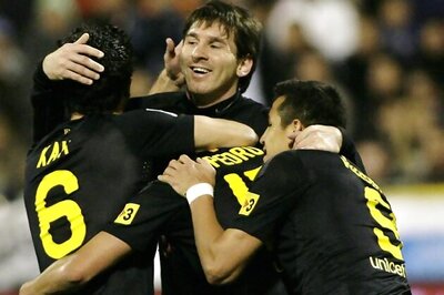 Messi reaches another milestone in Barca win