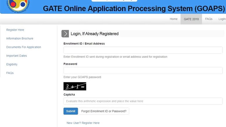 GATE 2018 Application Process Open Now on appsgate.iitg.ac.in, October 5 Last Date for Online Application