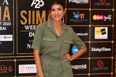 At SIIMA 2023 Event, Lakshmi Manchu Looks Ravishing In Olive Green Short Dress