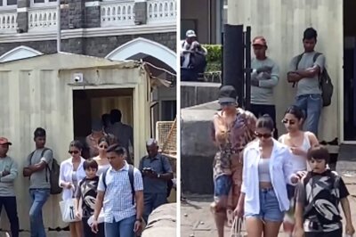 Gauri Khan Spotted With Suhana, AbRam At Gateway Of India Sans Shah Rukh Khan