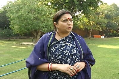 Upset over Ticket Distribution, BJP Workers Burn Effigy of Smriti Irani