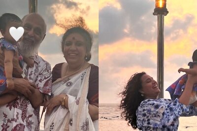 Swara Bhasker Celebrates Daughter Raabiya’s Eight-Month Birthday With Her Grandparents