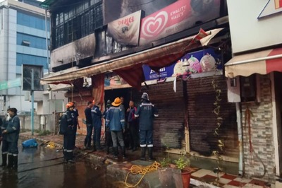 Fire Breaks Out at 3 Shops in Ahmedabad Building, 8 People Rescued