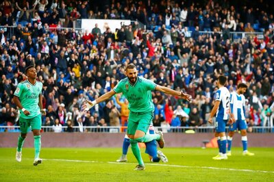 La Liga: Karim Benzema Delivers Again as Real Madrid Cruise Past Espanyol