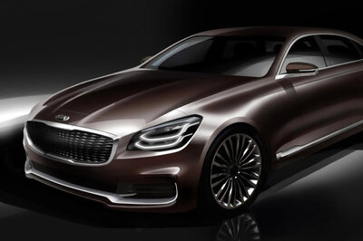 Kia K900 Sketch Released, Debut Likely at New York Motor Show