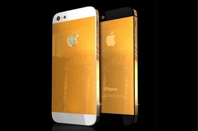 Gold-plated iPhone 5 goes on sale