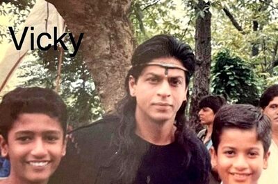 Vicky Kaushal Looks Unrecognisable In Never-Seen-Before Pic With SRK From Sets of Asoka