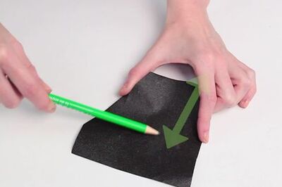 How to Sharpen Your Pencil at School Without a Sharpener