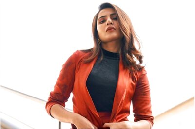 Samantha Akkineni's Stylish Pantsuit Deserves a Spot in Your Wardrobe