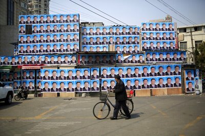 Chinese Woman 'Detained' After Tossing Ink on Xi Jinping Poster: Activists