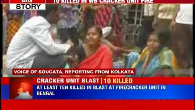 West Bengal: 10 feared dead in blast at an illegal firecracker manufacturing unit in West Midnapore